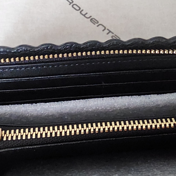 Ted Baker Vivecka scalloped leather purse/ wallet - Picture 8 of 13